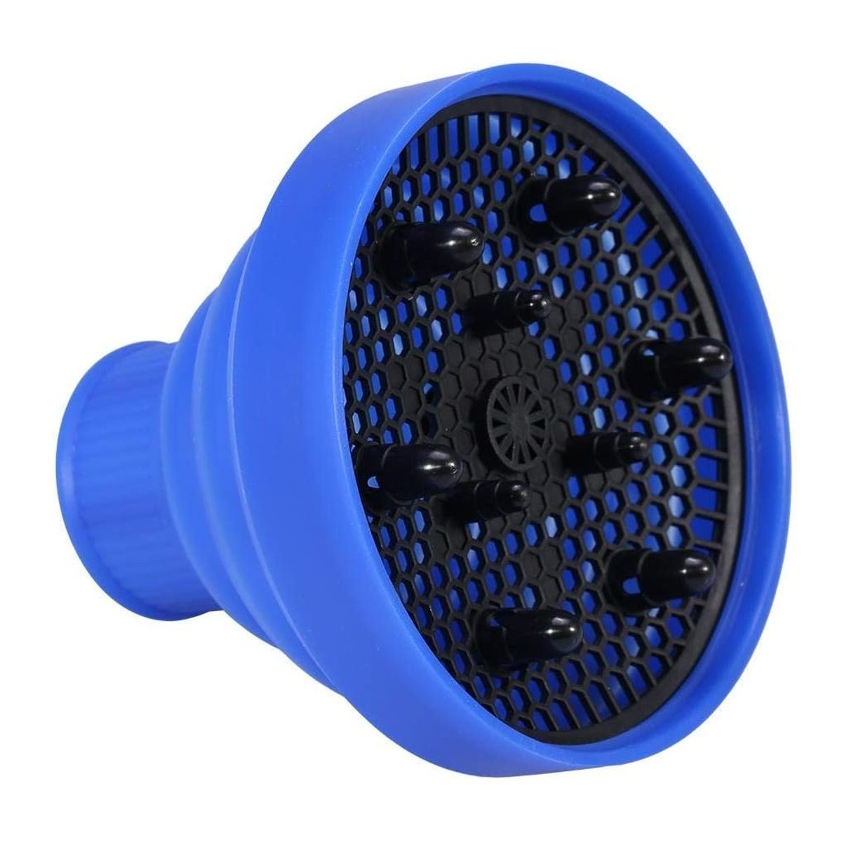 GENERICO - Difusor Para Secador De Cabello De Silicona Plegable Azul