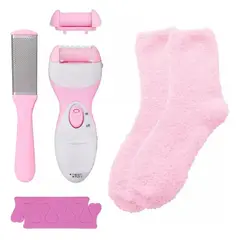 GENERICO - Kit 4 En 1 Removedor Callos Pies Mano Quita Dureza Lima.