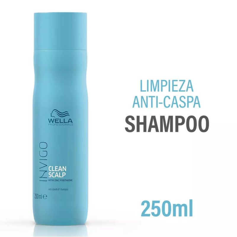 WELLA - Shampoo Invigo Clean Scalp Wella 250ml Anticaspa