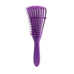 GENERICO - Cepillo Flexible Desenredante Y Definidor De Rizos Violeta