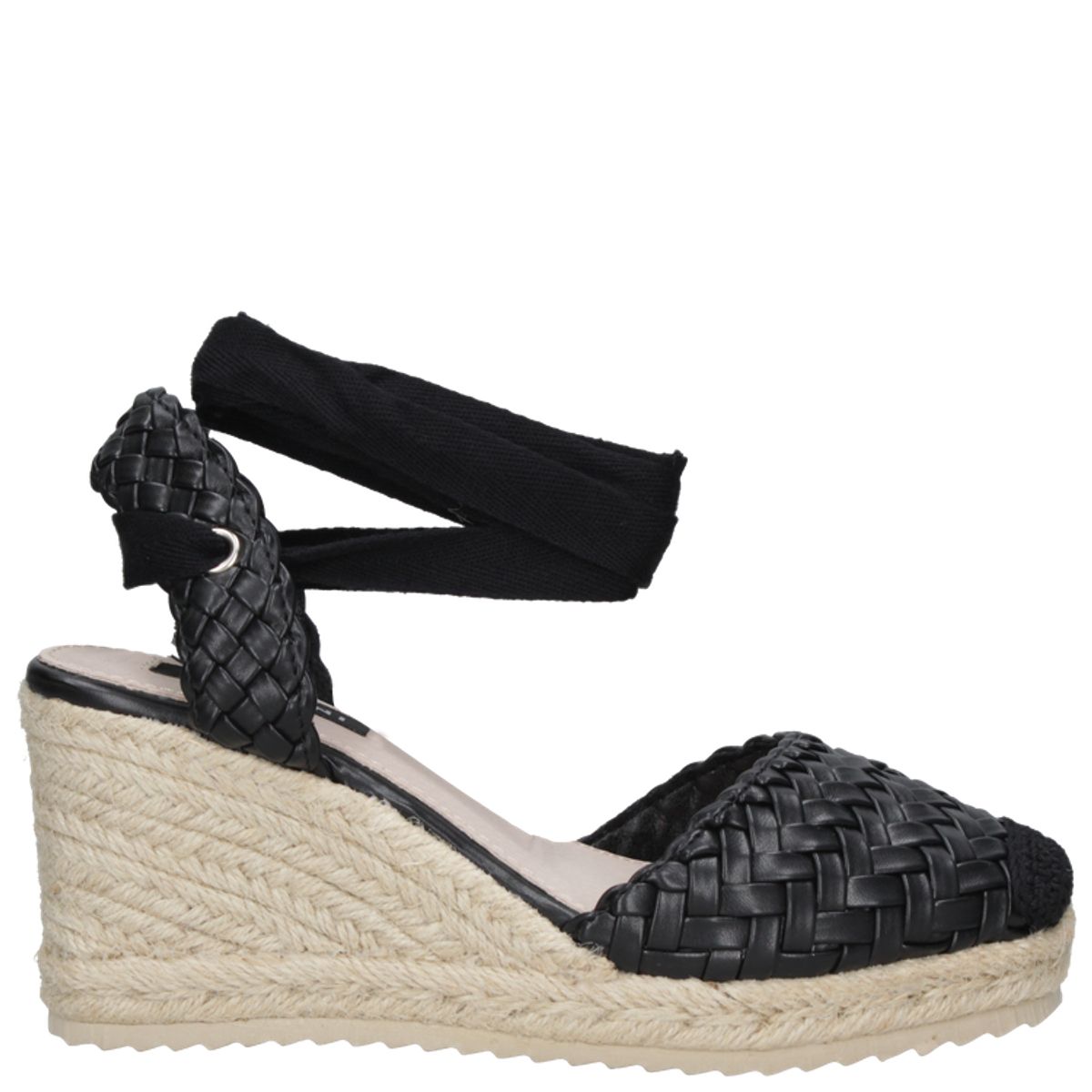 POLLINI - Sandalia Casual Mujer Negro Pollini