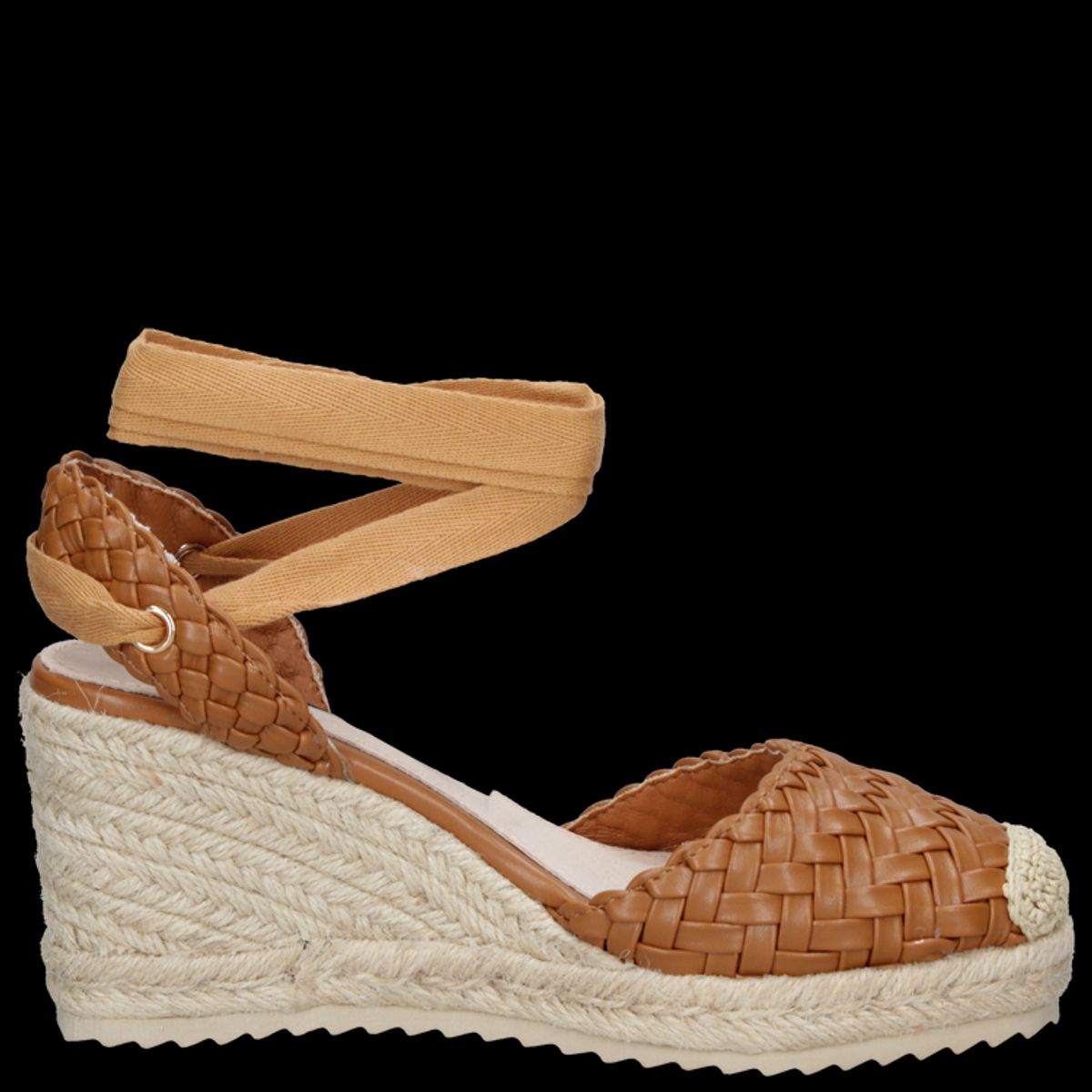 POLLINI - Sandalia Casual Mujer Marrón claro Pollini
