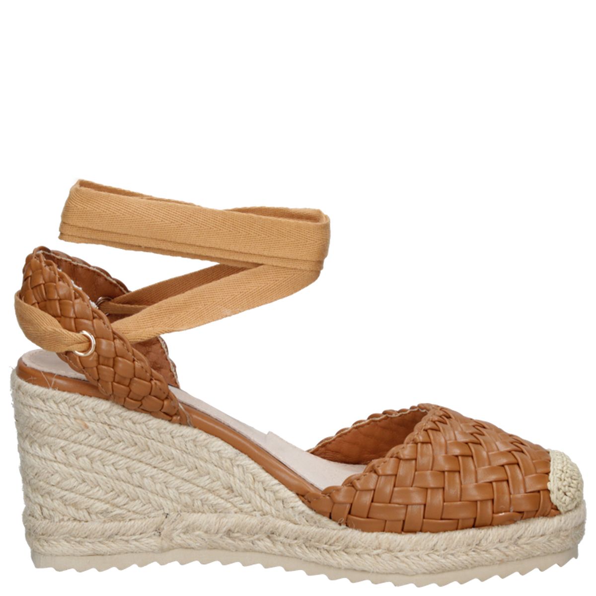 POLLINI - Sandalia Casual Mujer Marrón claro Pollini