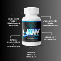GENERICO - L-Arginina 120 Cápsulas - Austral Life