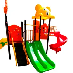 GENERICO - JUEGO DE EXTERIOR 4 TOBOGANES