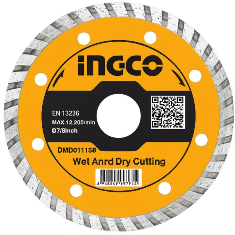 INGCO - Disco Diamantado 8pcs 115mm 4 12 Ingco