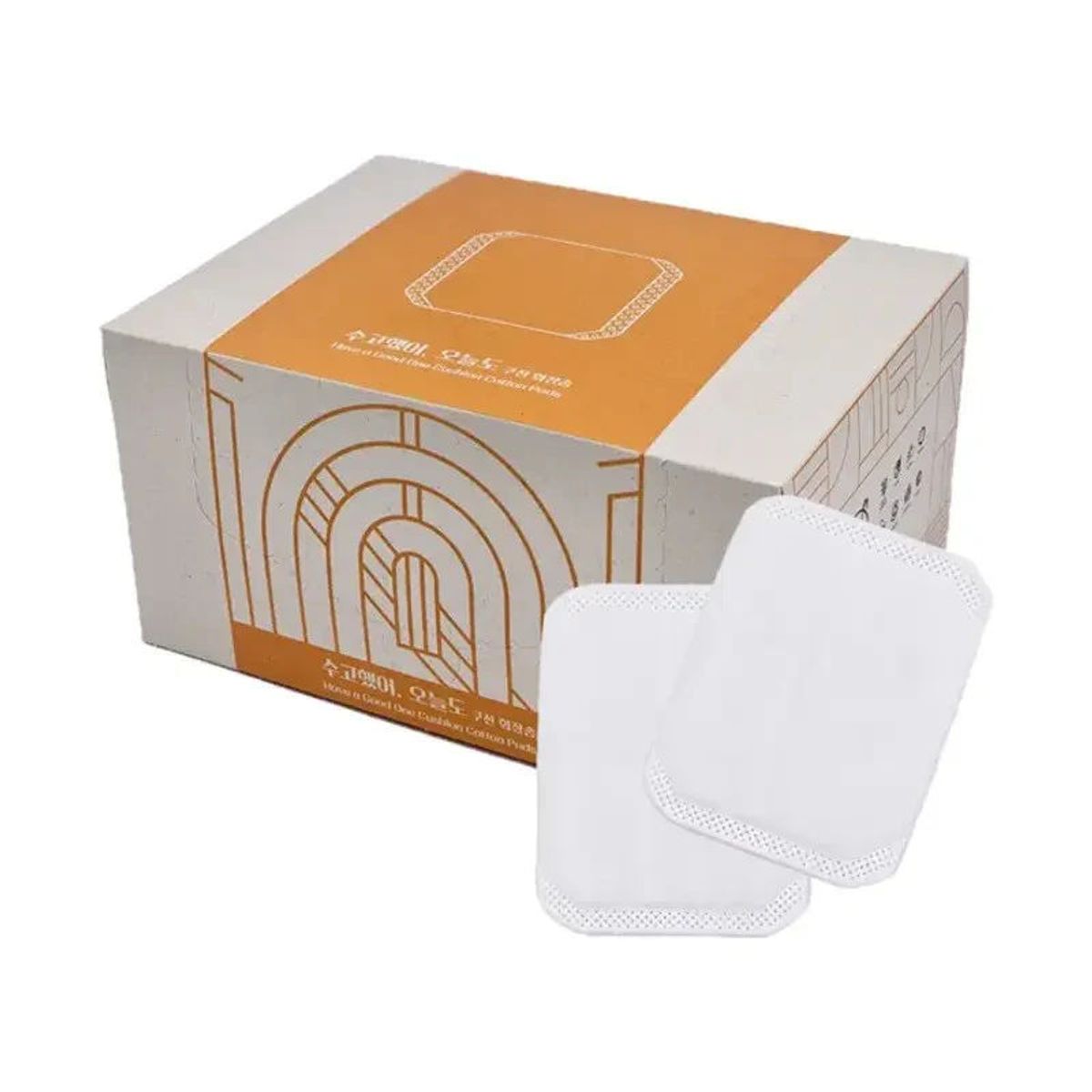 UNITREE - Almohadillas Coreana de Algodón Orgánico Cushion Cotton Pad 100 Ud