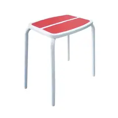 AGM - Piso Titán Blanco-Rojo Cómodo y resistente