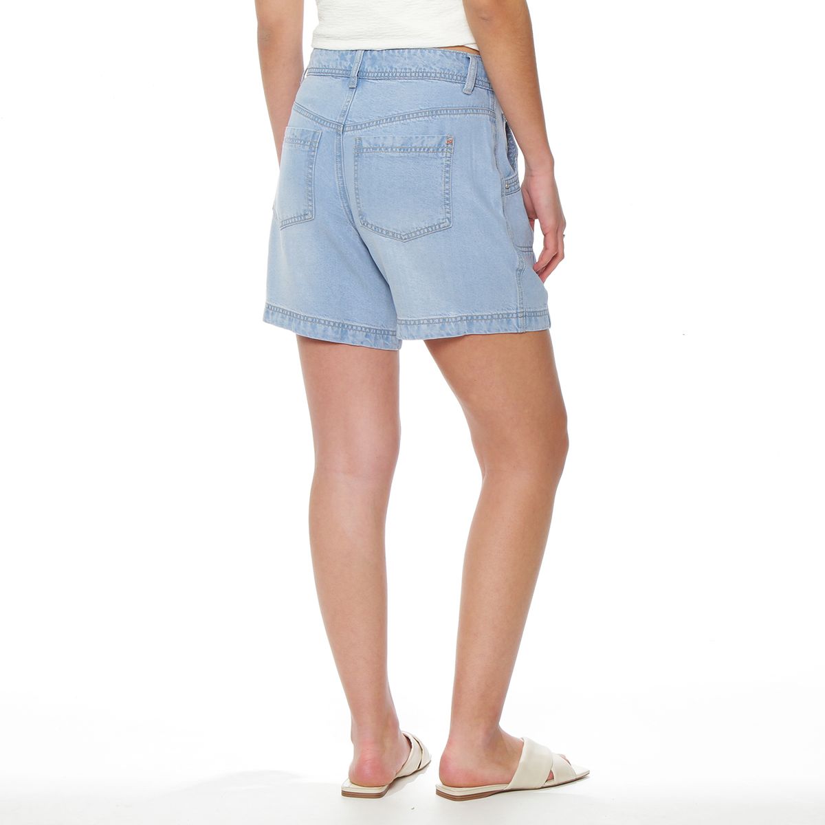 WADOS - SHORT LYOCEL TIRO ALTO PRETINA BASICA 1 BOTON