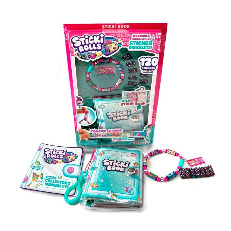 ANSALDO - Set de calcomanías Sticki Rolls colección Kawaii