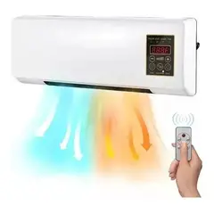 GENERICO - Mini Aire acondicionado calefactor de pared aire frio y caliente