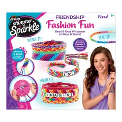 ANSALDO - Kit manualidades CRAZYART pulseras con letras y colores