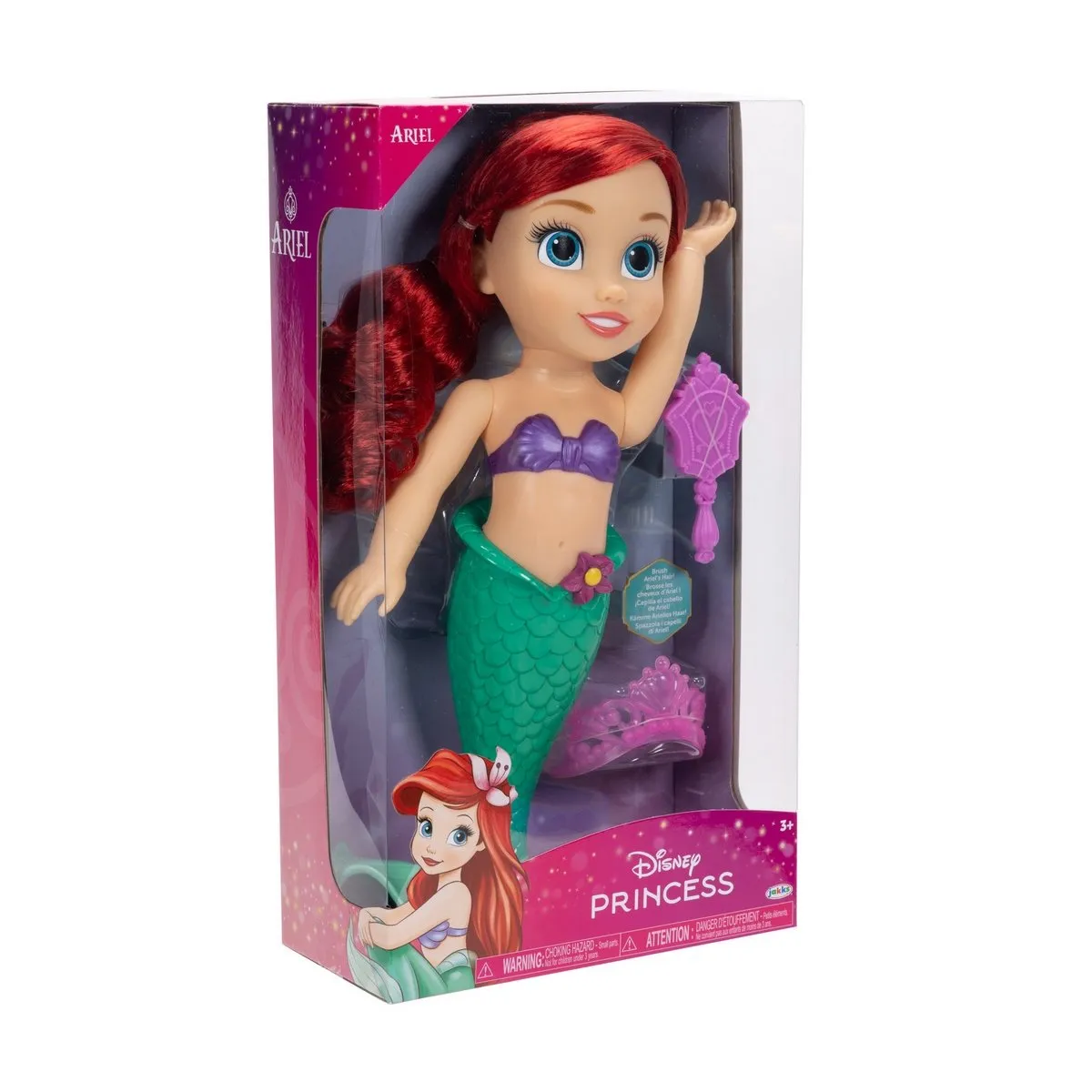 ANSALDO - Muñeca Ariel Hora del Baño Disney 37 cm
