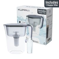 Jarro Purificador De Agua 2.5 Lts Con Filtro Gris