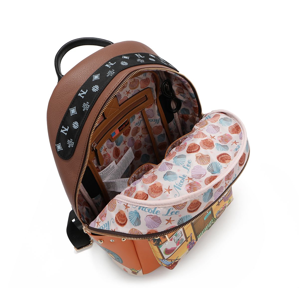 NICOLE LEE - MOCHILA SUN AND SAND USB NICOLE LEE