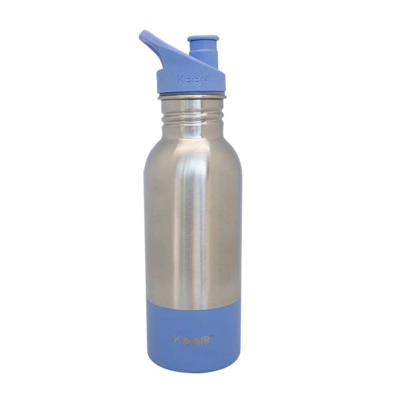 KEEP - Botella Metálica Azul Claro 600 ml Keep
