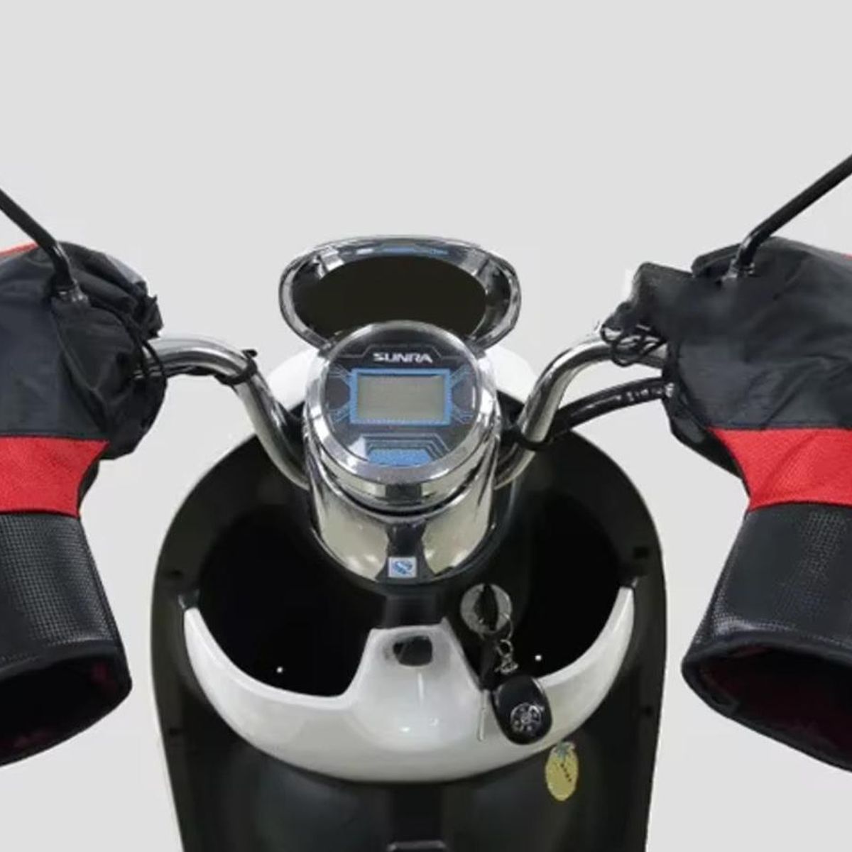 Guantes De Moto Para Motociclista Invierno Negro, marca GENERICO - Foto 2