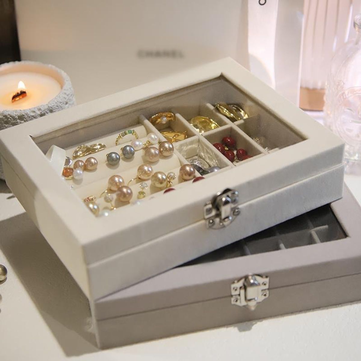 OKAY - Organizador De Joyas Joyero De Collar Anillos