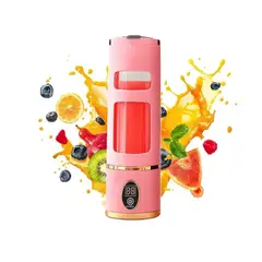 GENERICO - Termo Licuadora Portatil Recargable Juguera Batidos 450ml