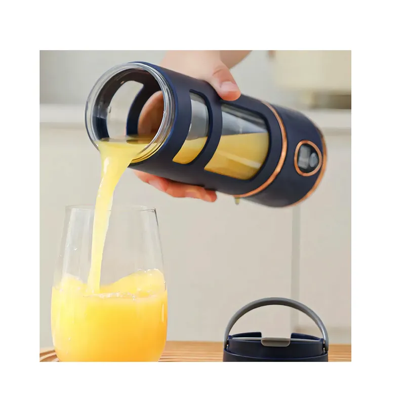 GENERICO - Termo Licuadora Portatil Recargable Juguera Batidos 450ml