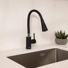 STRETTO - LLave Monomando Grifería Para Lavaplatos Monocontrol Veletri Flessi