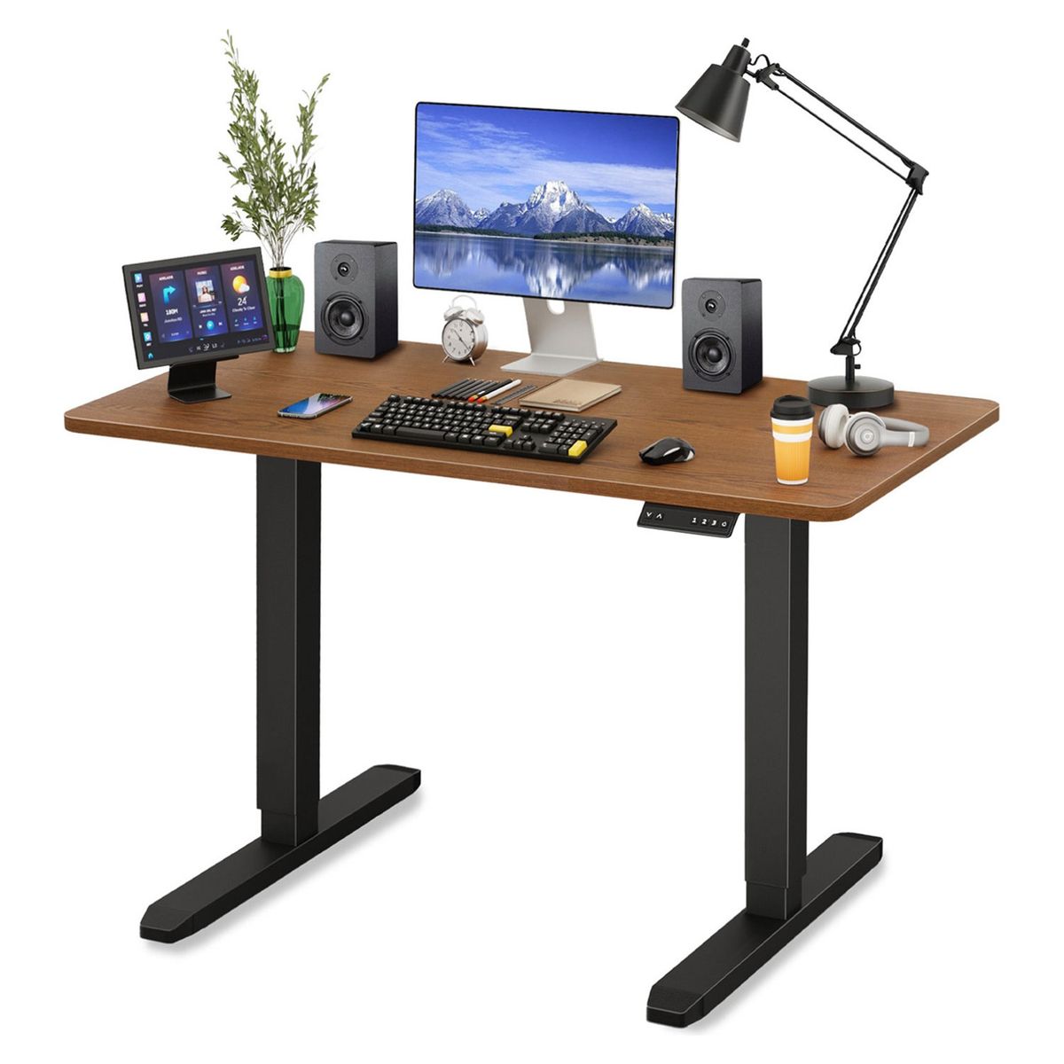 MUNDO ONLINE - Escritorio Mesa Altura Ajustable Eléctrico de 72-117101 cm