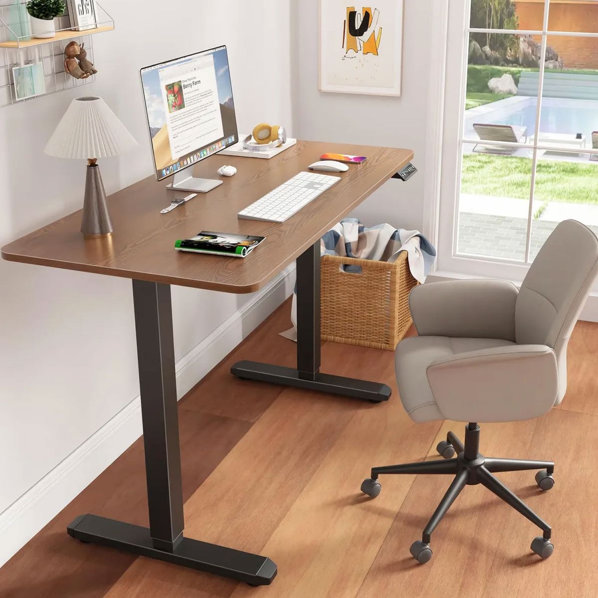 MUNDO ONLINE - Escritorio Mesa Altura Ajustable Eléctrico de 72-117101 cm