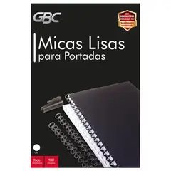 GENERICO - Mica Transparente Lisa DIN A4 GBC – Pack 30 Unidades
