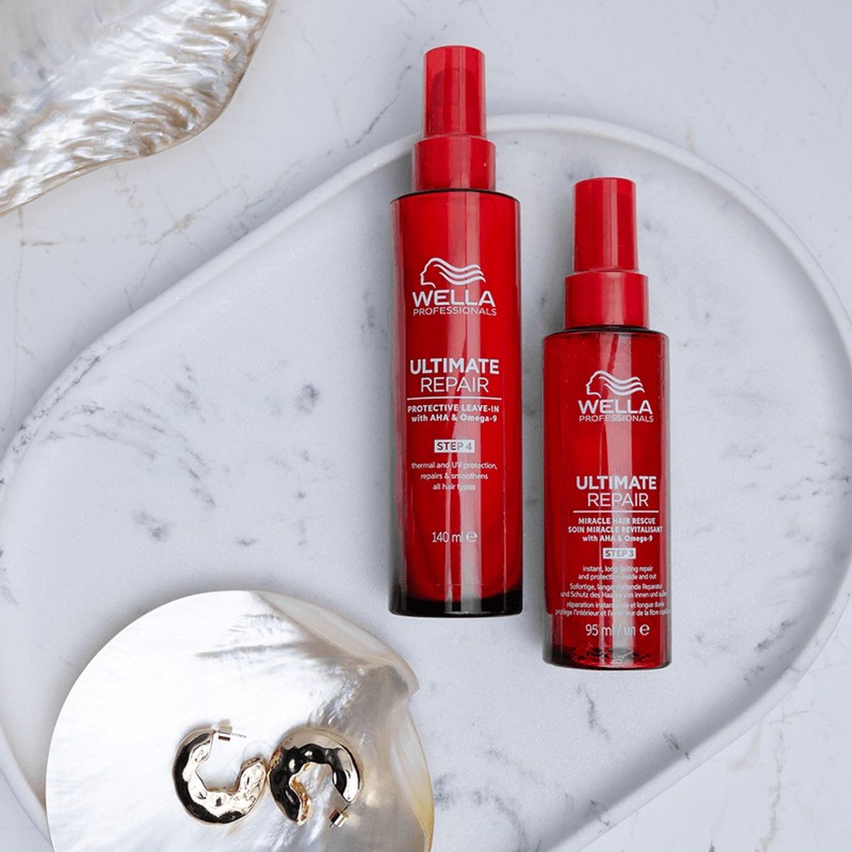 WELLA - Crema Protectora Leave In Ultimate Repair Wella 140ml Paso4