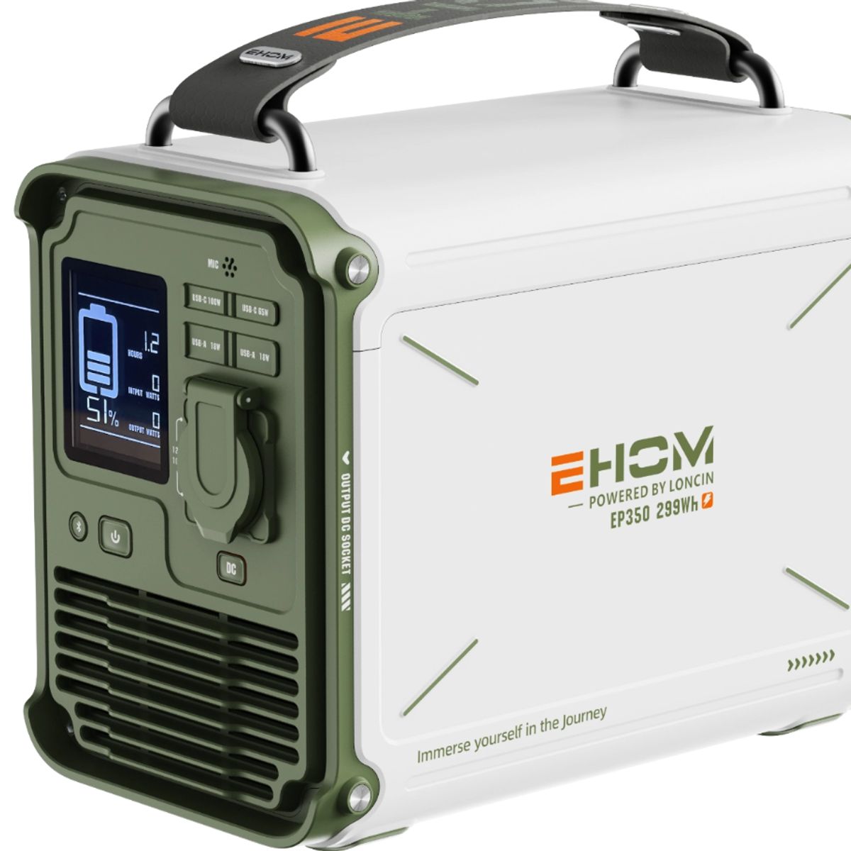 LONCIN - ESTACION DE ENERGÍA PORTÁTIL 350W EHOM EP350