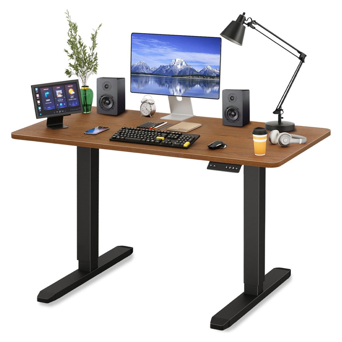 MUNDO ONLINE - Escritorio Mesa Altura Ajustable Eléctrico de 72-117120 cm