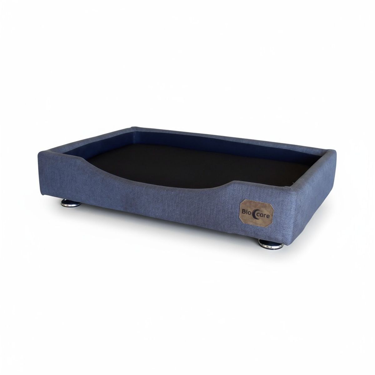 BLOCCARE - Cama Mascotas Talla M EXTRA 75x50 cm Montessori Gris