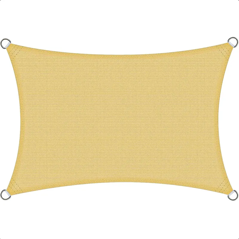 GENERICO - Toldo Vela Rectangular Lona Toldo Vela Sombra Terraza 2x5