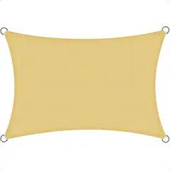 GENERICO - Toldo Vela Rectangular Lona Toldo Vela Sombra Terraza 2x5