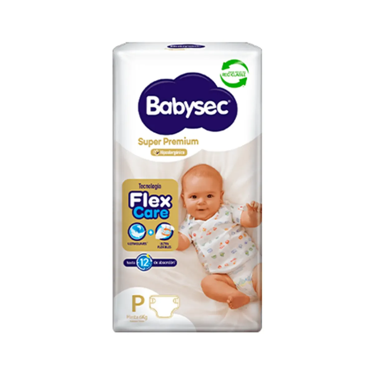 BABYSEC - Pañal Babysec Super Premium P 40