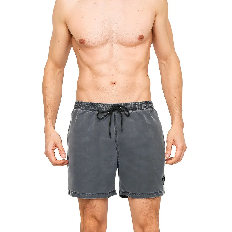 H2O WEAR - Traje de Baño Hombre Short  Liso Gastado H2O Wear Gris