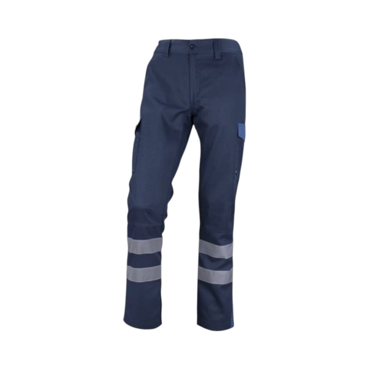 T-WORLD - Pantalón Cargo Gabardina Bicolor Reflectante Hombre