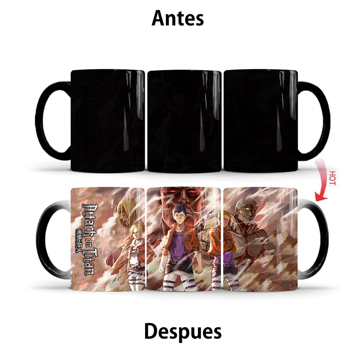 GENERICO - tazon attack on titan