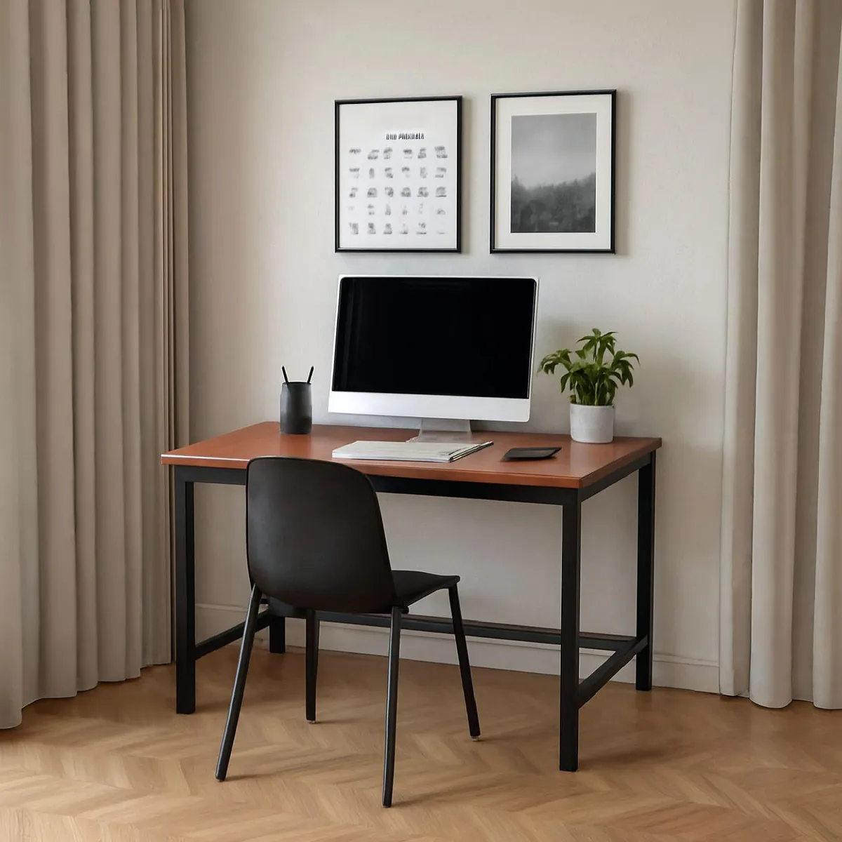 MUNDO ONLINE - Escritorio Oficina Clasico Antideslizante 140 Cm