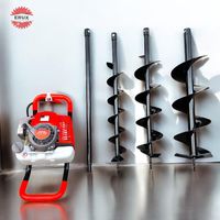 Barreno Ahoyador 63cc + 3 Brocas + Extension - Licencia Japones