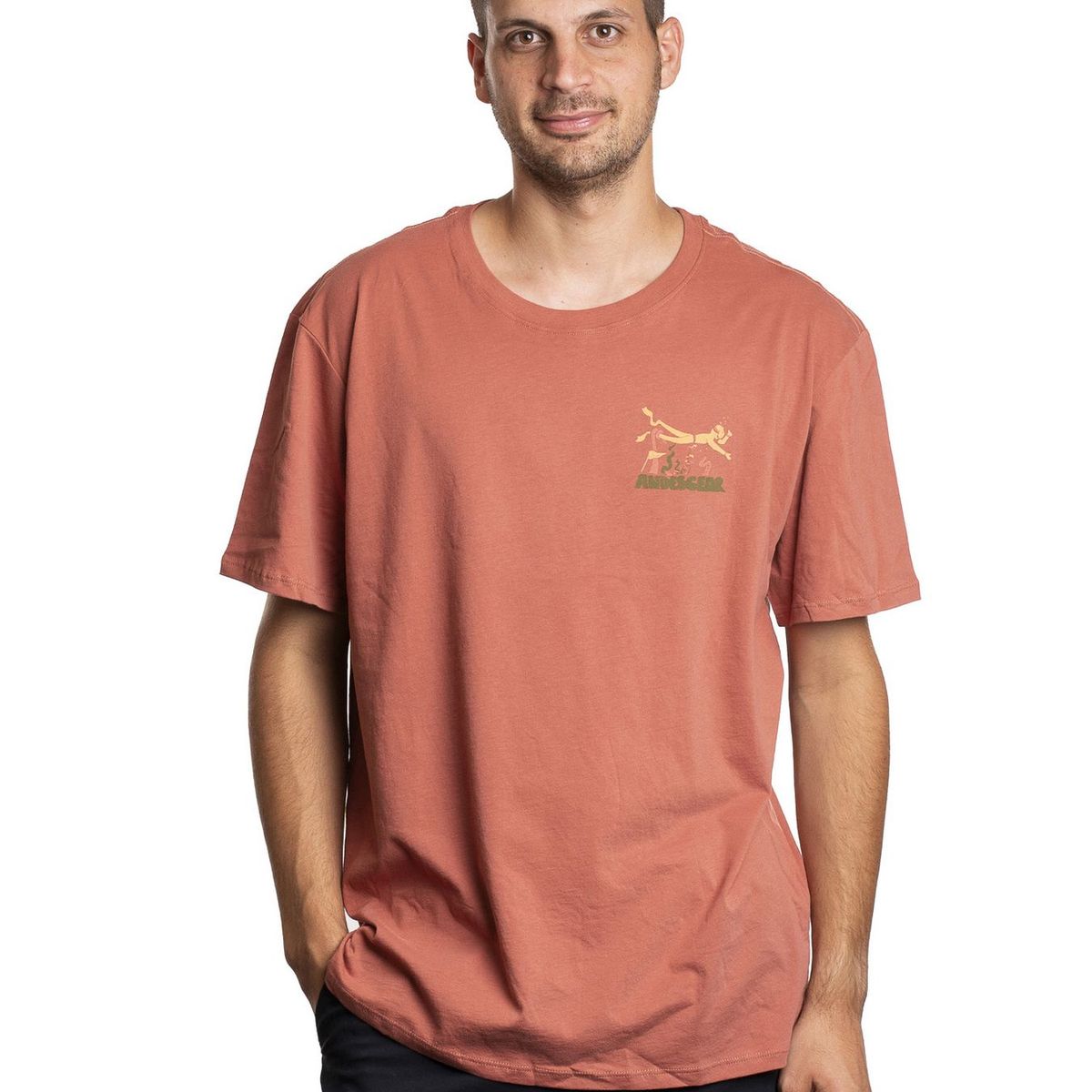 ANDESGEAR - Polera Hombre Cordillera A Mar Rojo Andesgear