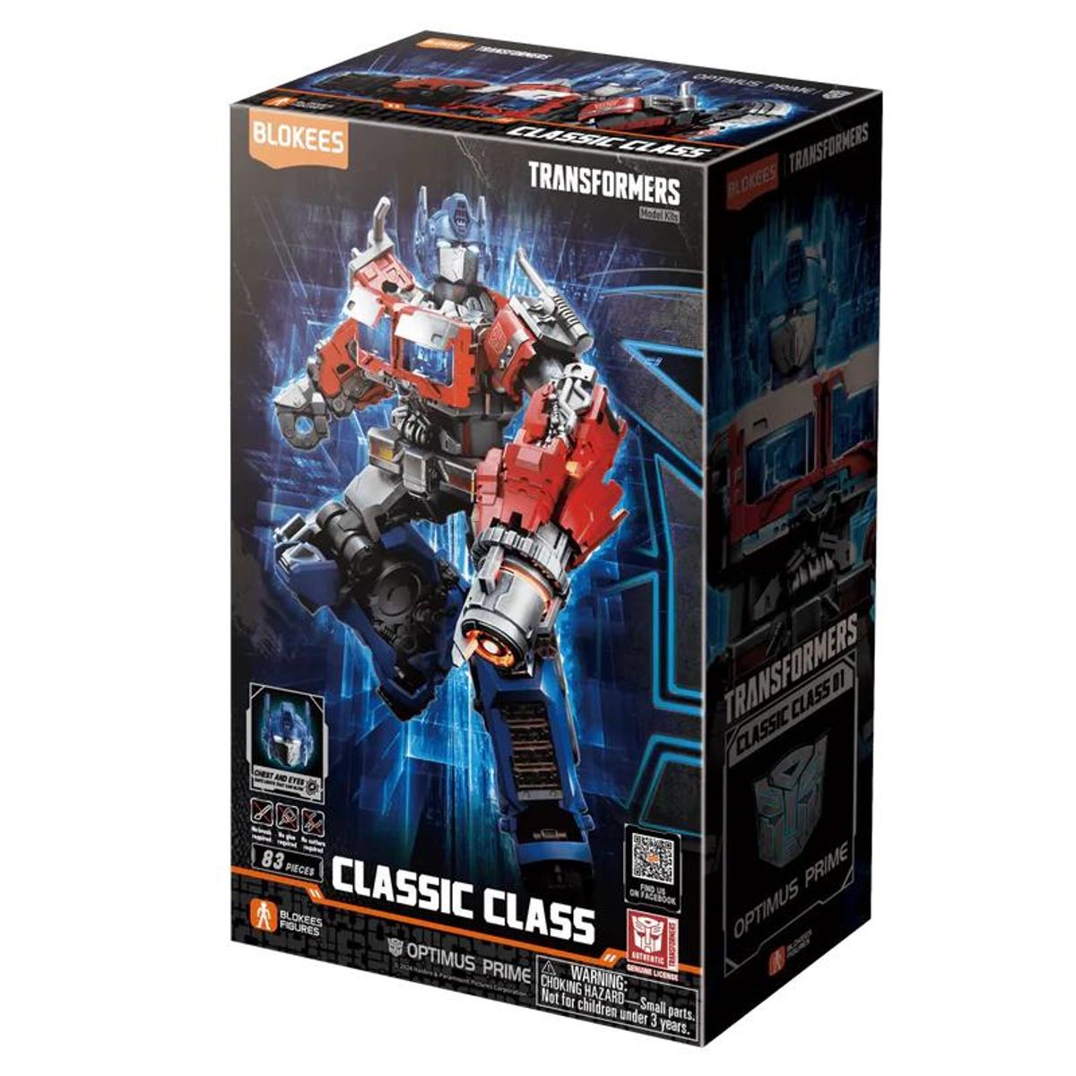BLOKEES - BLOKEES-Transformers Classic Class  01-Optimus Prime
