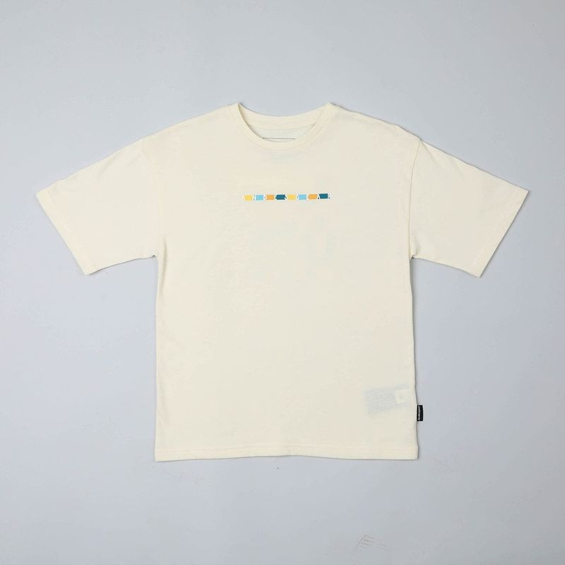 ANDESGEAR - Polera Niño Naturaleza Retro Blanco Andesgear
