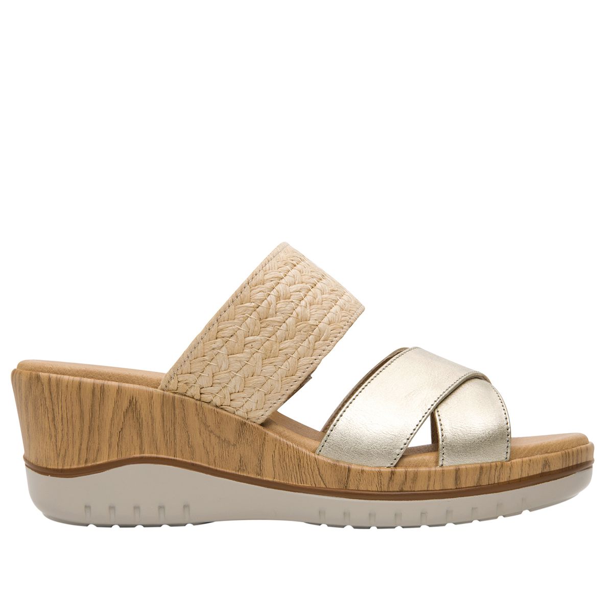 FLEXI - Sandalia Mujer Emily 113324 Dorada Flexi