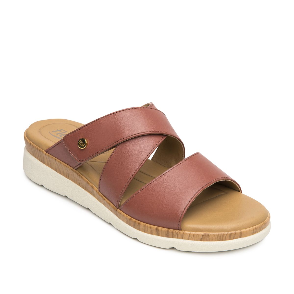 FLEXI - Sandalia Mujer Dariana 124209 Terracota Flexi