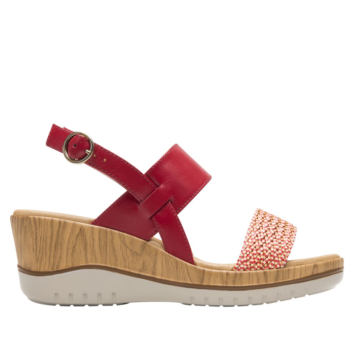 FLEXI - Sandalia Mujer Emily 113325 Roja Flexi