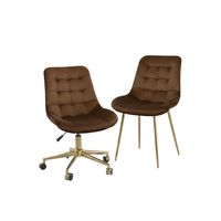 Pack Sillas Manicurista Roma Gold