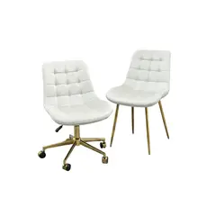 HABITA2 CHILE - Pack Sillas Manicurista Roma Gold