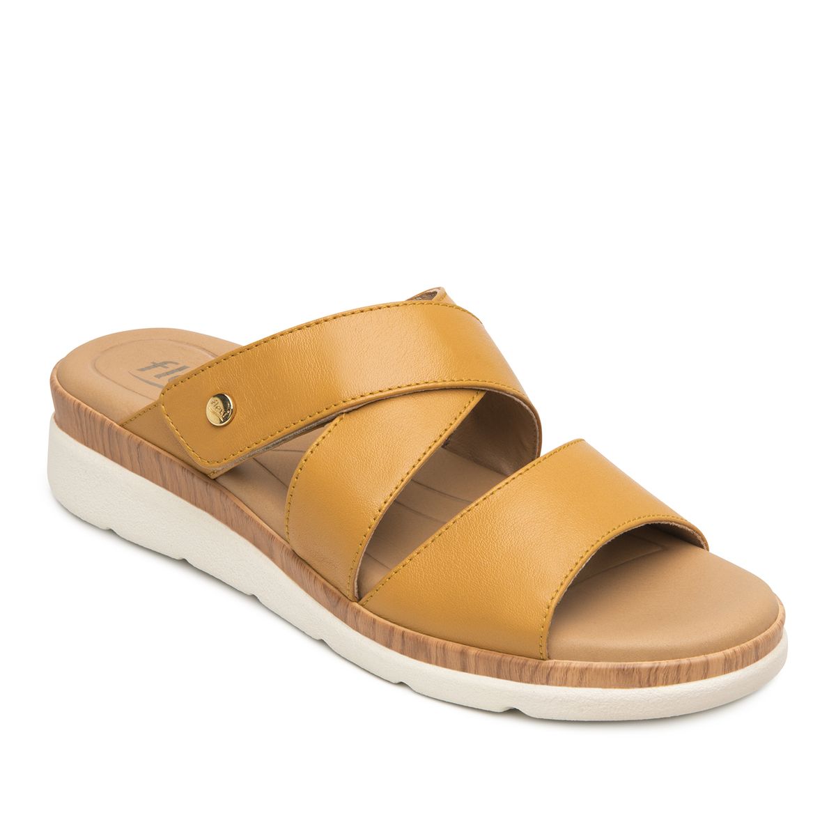 FLEXI - Sandalia Mujer Dariana 124209 Amarilla Mostaza Flexi