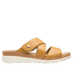 FLEXI - Sandalia Mujer Dariana 124209 Amarilla Mostaza